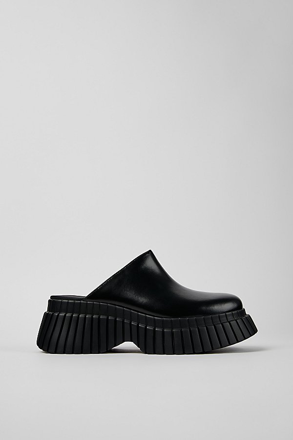 Shop Camper Bcn Leather Clogs In Black, Women's At Urban Outfitters