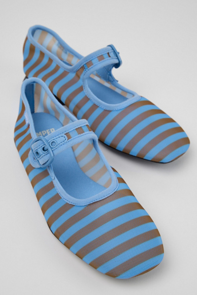 Camper Casi Mesh Mary Jane Flats, Women's At Urban Outfitters In Multi