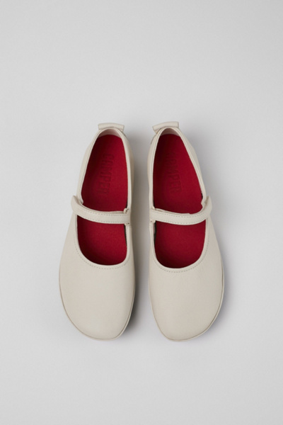 Camper Right Leather Ballet Flat