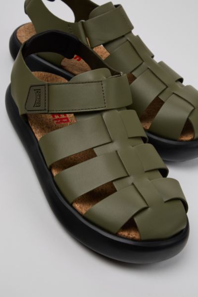 サンダル・ミュール CAMPER Pelotas Flota Sandals - Camper - Leather - Black Pelotas Black Sandals for Women - Spring/Summer collection