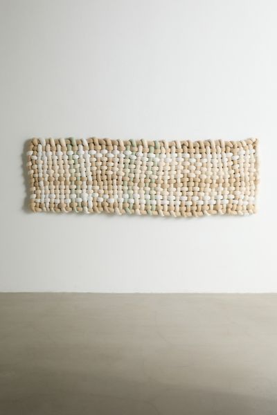 Tubular Woven Tapestry Headboard