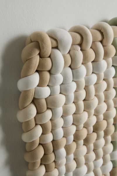 Tubular Woven Tapestry Headboard