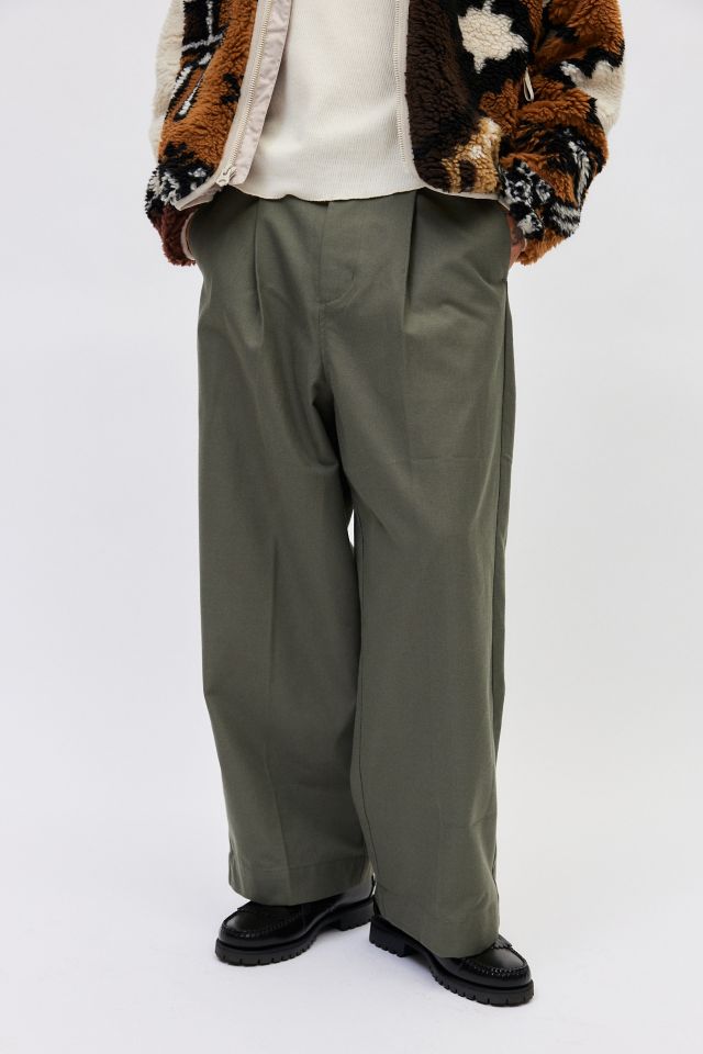 OBEY Oliver Relaxed Fit Pleated Pant