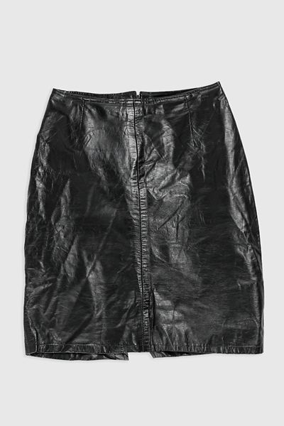 Vintage Leather Skirt