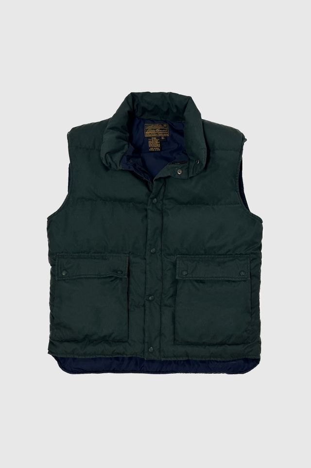 Vintage 1990's Eddie Bauer Goose Down Puffer Vest | Urban Outfitters