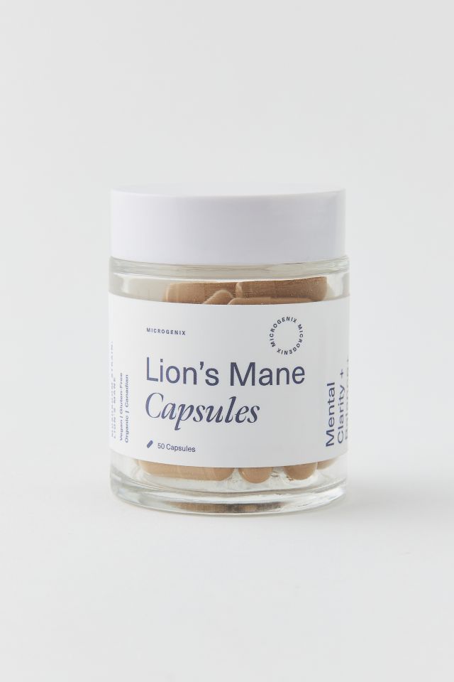Microgenix Lion’s Mane Capsule Supplement #1