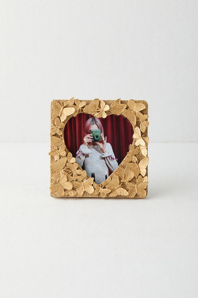 Butterfly Heart Cutout Picture Frame