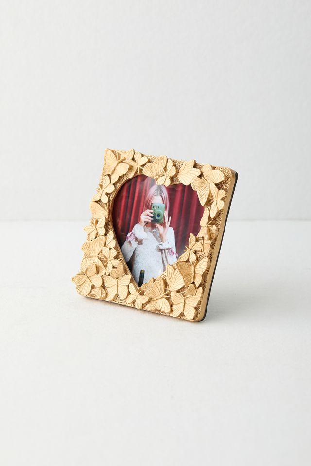 Butterfly Heart Cutout Picture Frame Urban Outfitters