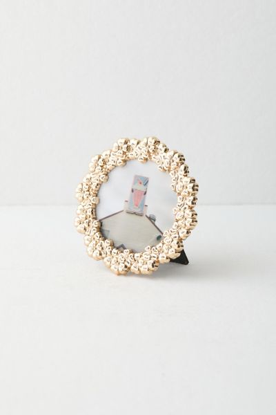 Flower Cluster Circle Picture Frame