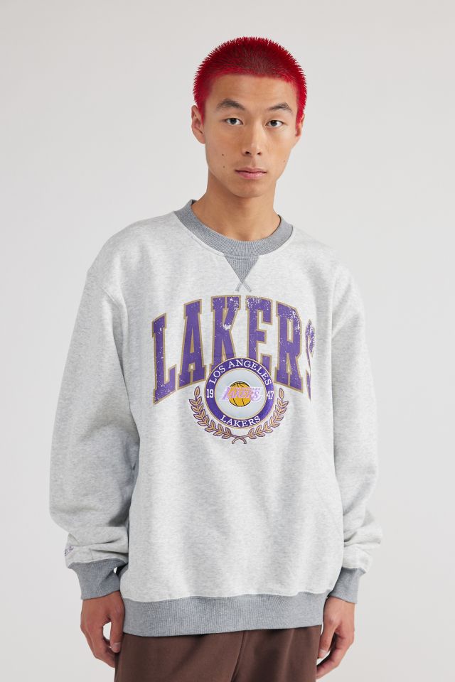 Mitchell & Ness Los Angeles Lakers Premium Crew Neck Sweatshirt #1