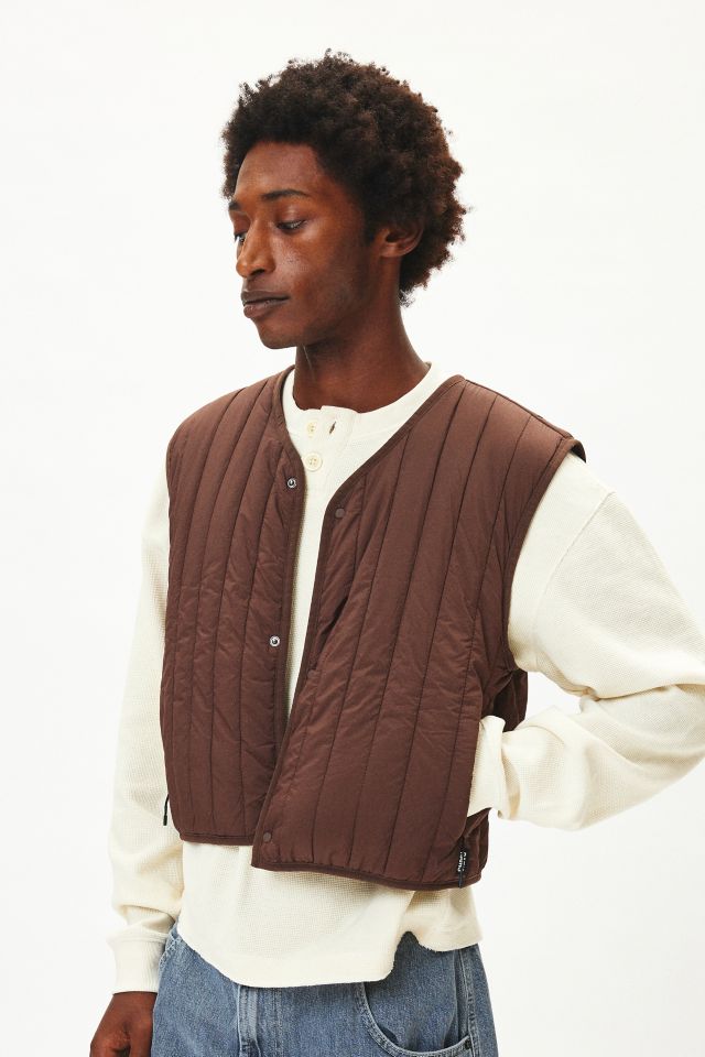 RAINS Banja Cropped Liner Vest #1