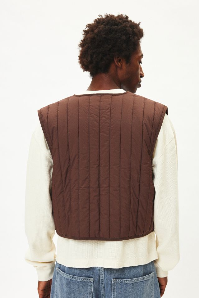 RAINS Banja Cropped Liner Vest #2