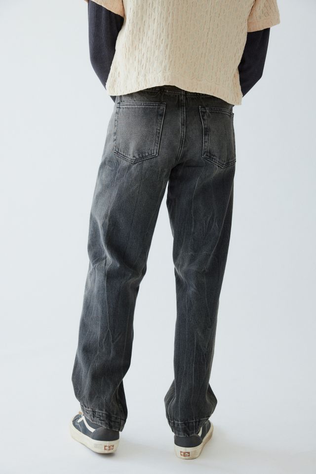 Jean Droit à Couture Torsadée BDG #2