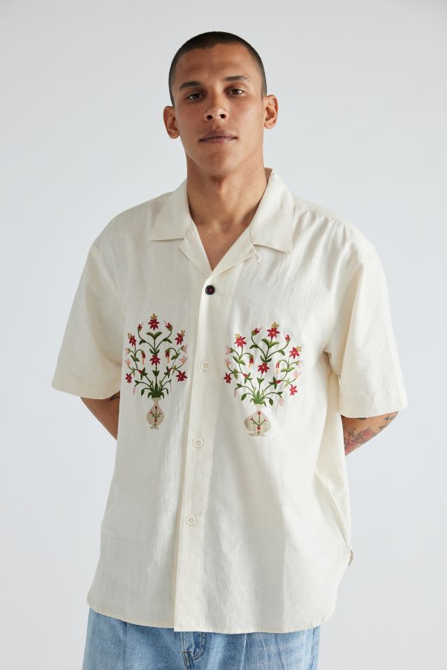 KARDO Ronen Embroidered Shirt | Urban Outfitters