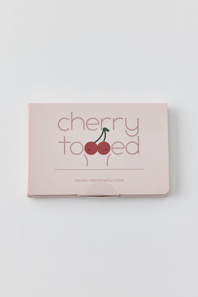 Cherry Topped Pierced Nipple Cover Set #1