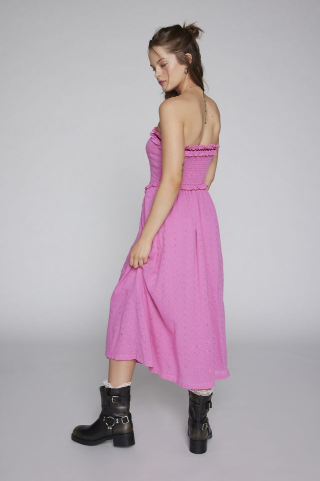 Kimchi Blue Ammie Eyelet Midi Dress #3