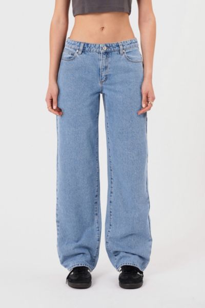 Shop Abrand Jeans 99 Low Baggy Jean In Gigi At Urban Outfitters