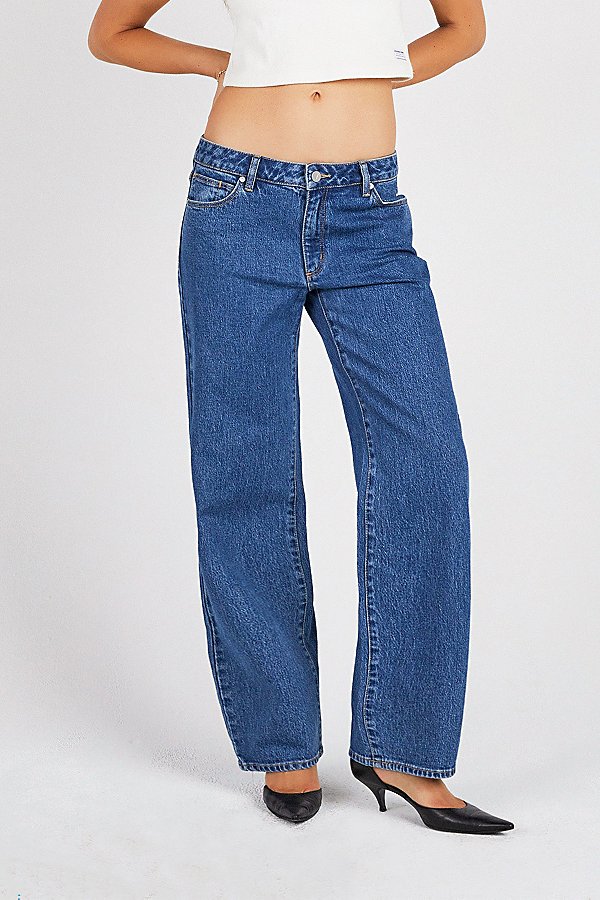 Shop Abrand Jeans 99 Low Baggy Jean In Ophelia At Urban Outfitters