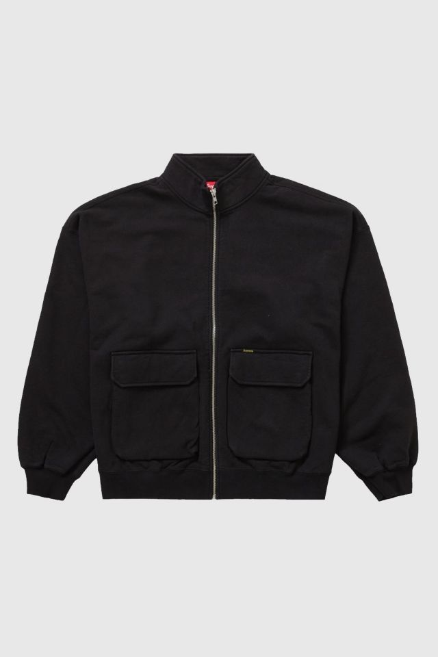 Supreme Cargo Pocket Zip Up Sweatshirt