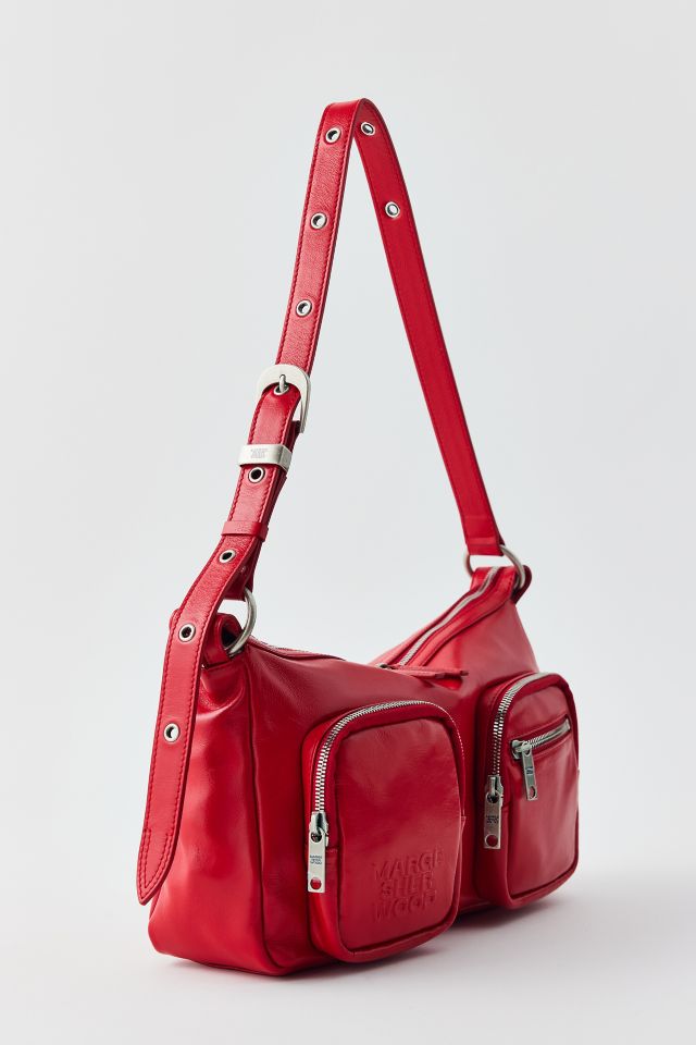 Marge Sherwood Red Outpocket Shoulder Bag #1