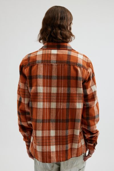 Dickies Nimmons Plaid Long Sleeve Button-Down Shirt