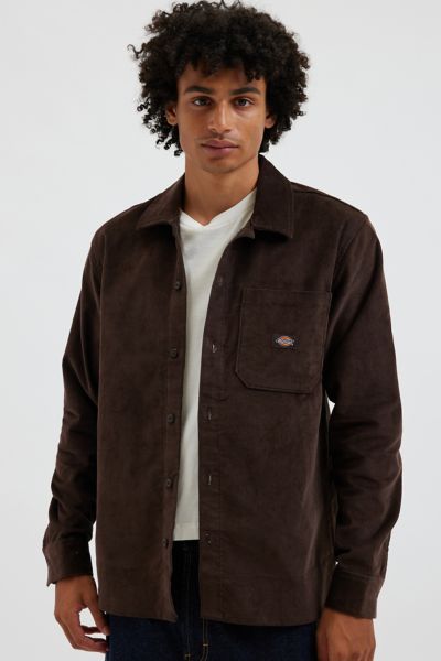 Dickies Corduroy Long Sleeve Button-Down Shirt