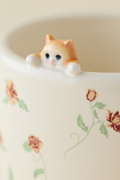 Animal Friends Ceramic Mug - Thumbnail 3