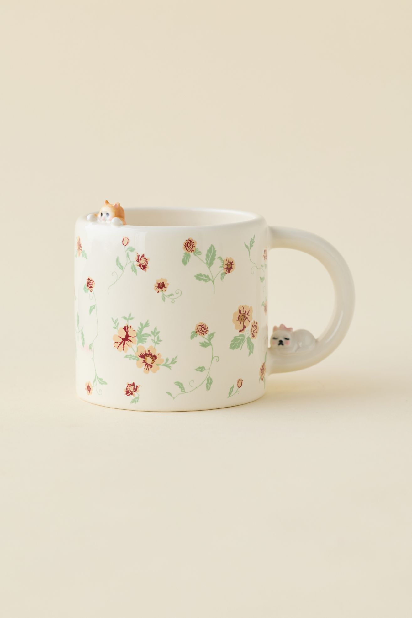 Animal Friends Ceramic Mug - Finley Frames, Regular, ONE SIZE
