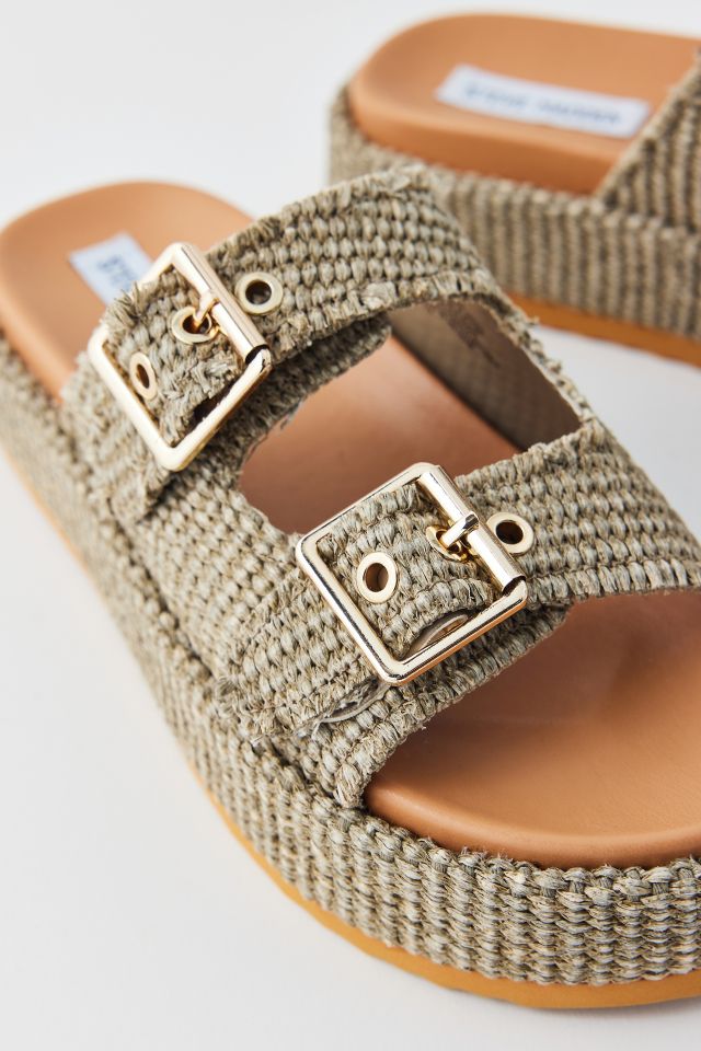 【レディース】Steve Madden Karrigan Raffia サンダル Steve Madden Karrigan Sandal Natural Raffia