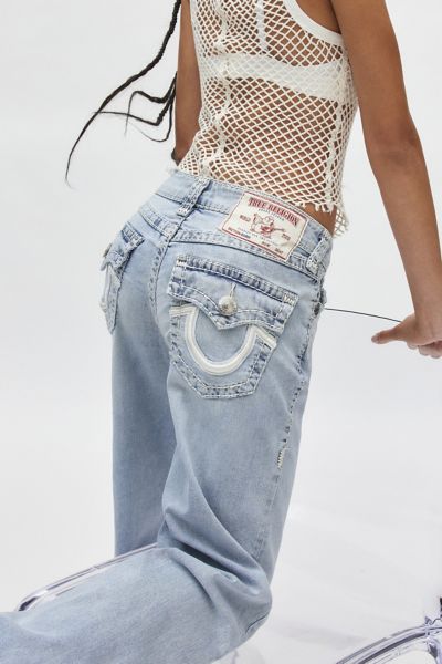 True Religion Bobbi Bit-T Low Rise Baggy Jean