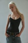 Out From Under Felicia Lace Trim Mesh Bodysuit