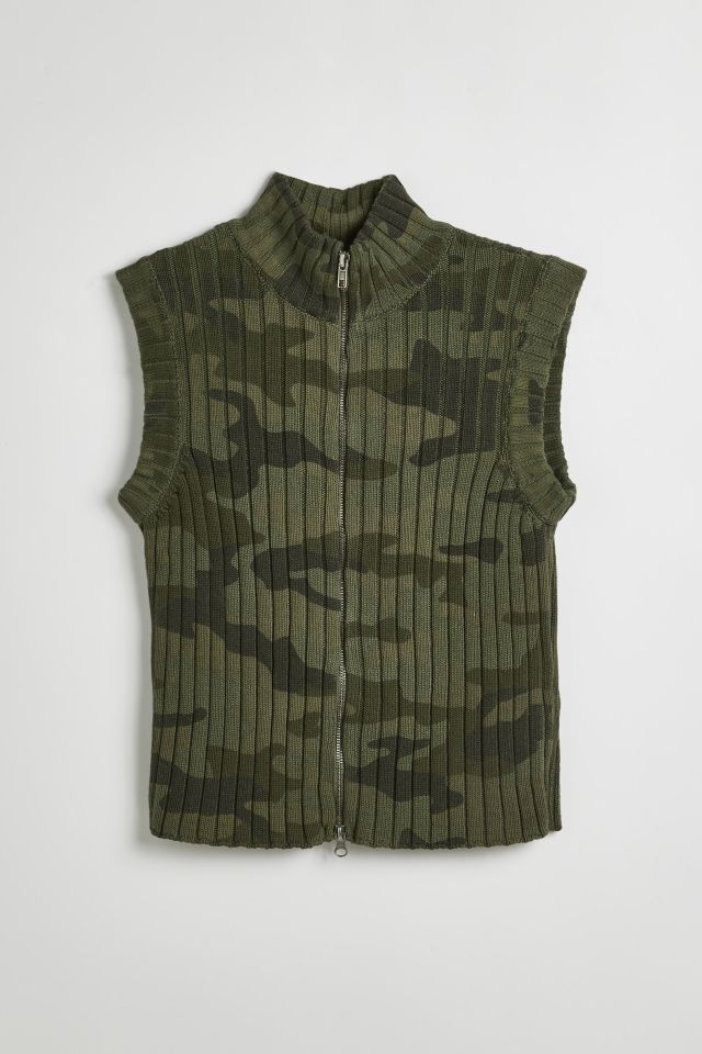 Veste Tricot Polaire Camouflage Jaded London #1