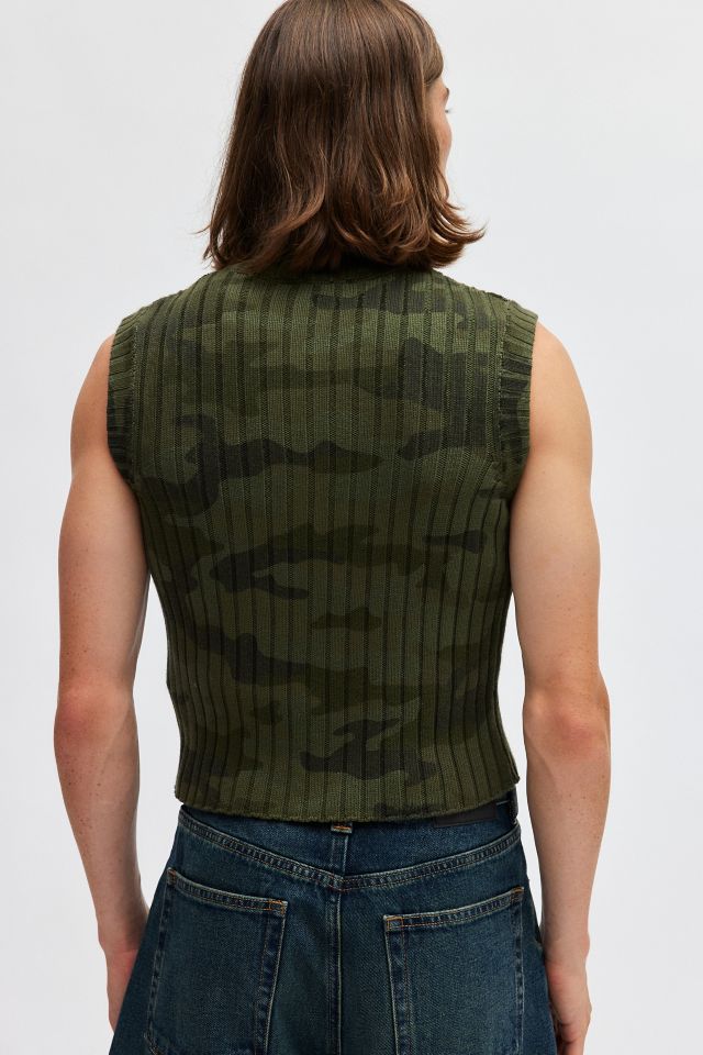Veste Tricot Polaire Camouflage Jaded London #2