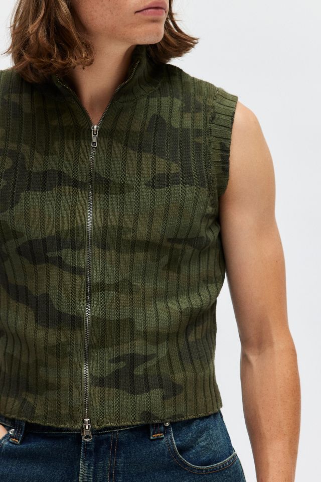 Veste Tricot Polaire Camouflage Jaded London #4