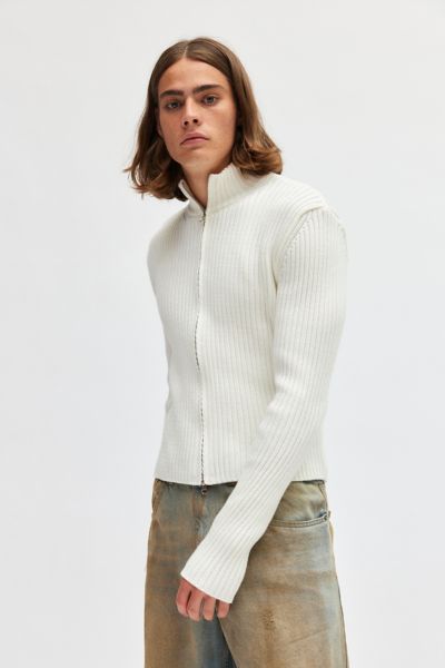 Shop Dirty White Scrape Knit | Jaded London | Clothing