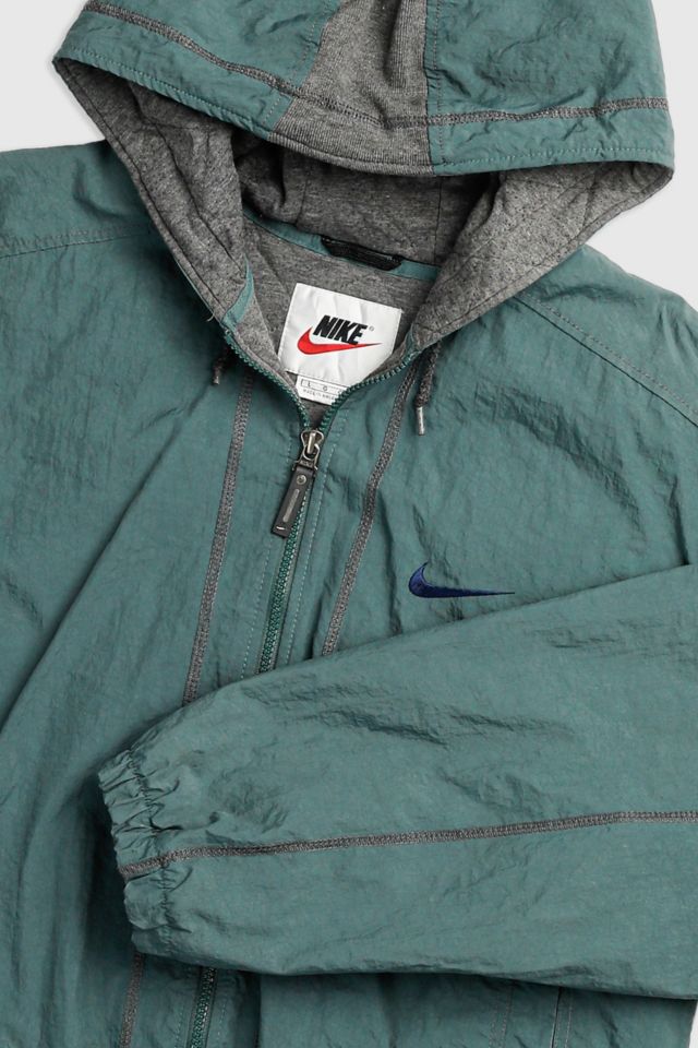 Vintage green outlet nike windbreaker