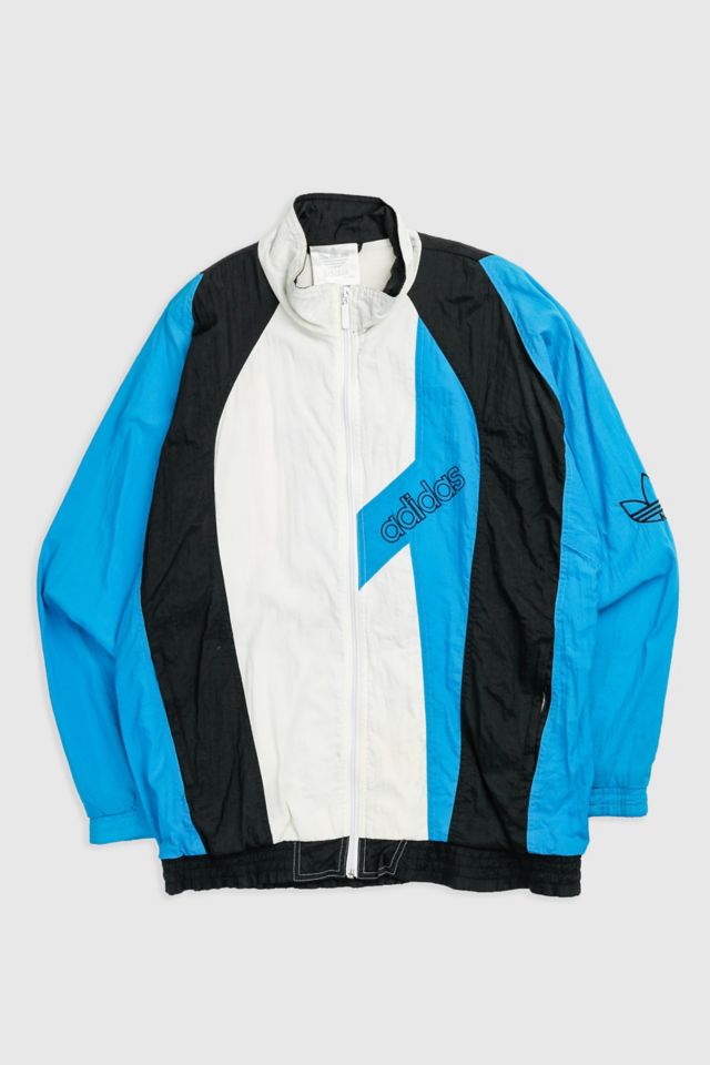 Adidas windbreaker navy blue hotsell