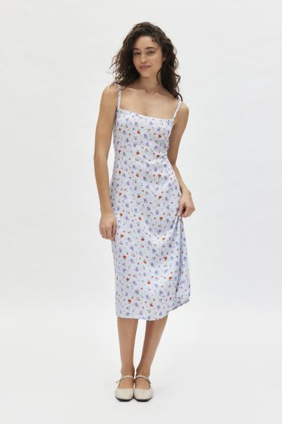 Motel Grize Printed Midi Dress