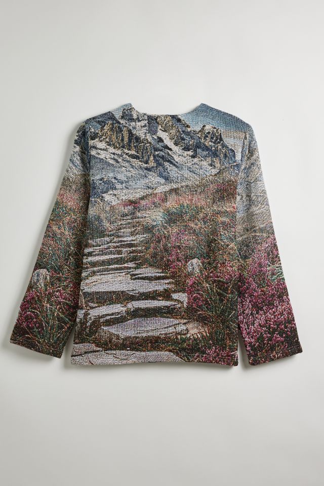 4X1111 X Urban Renewal Remade Tapestry Crew Neck Sweatshirt #1
