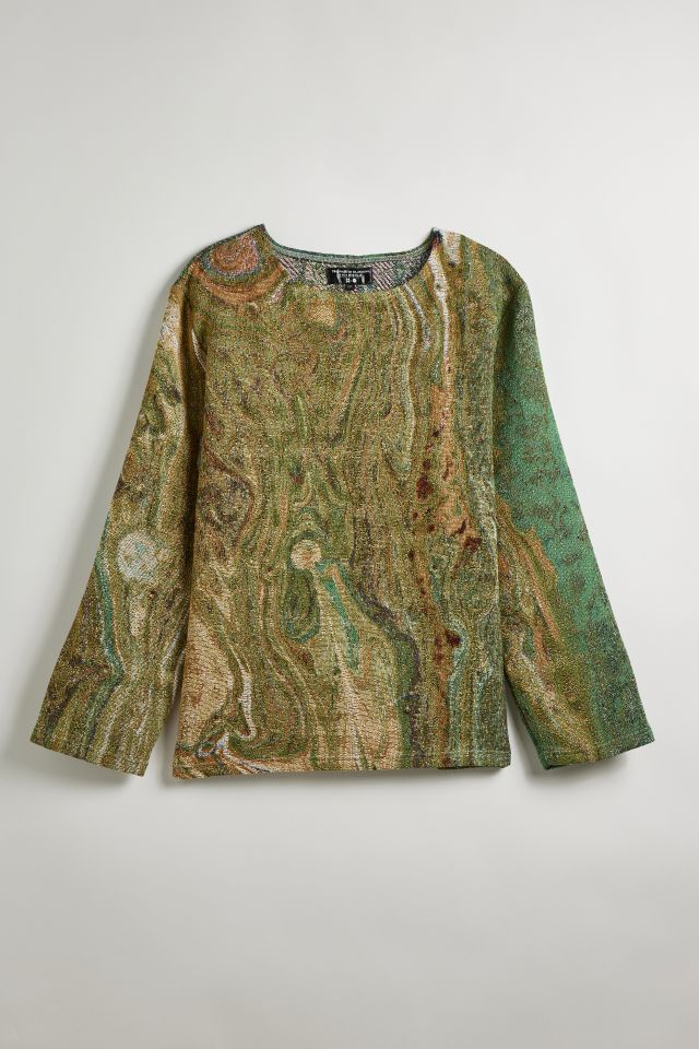 4X1111 X Urban Renewal Remade Tapestry Crew Neck Sweatshirt