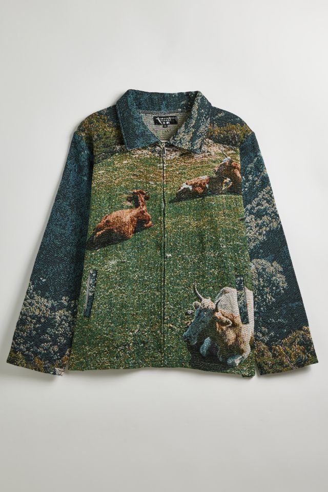 4X1111 X Urban Renewal Remade Tapestry Bomber Jacket #1
