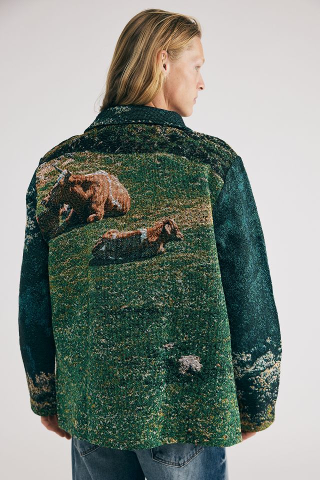 4X1111 X Urban Renewal Remade Tapestry Bomber Jacket #3