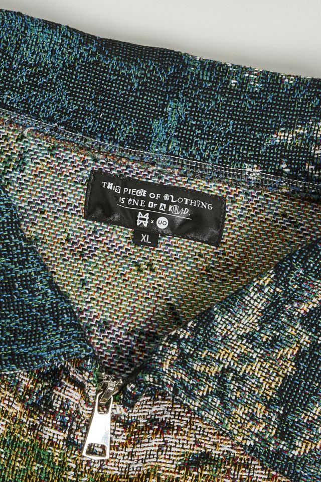 4X1111 X Urban Renewal Remade Tapestry Bomber Jacket #4