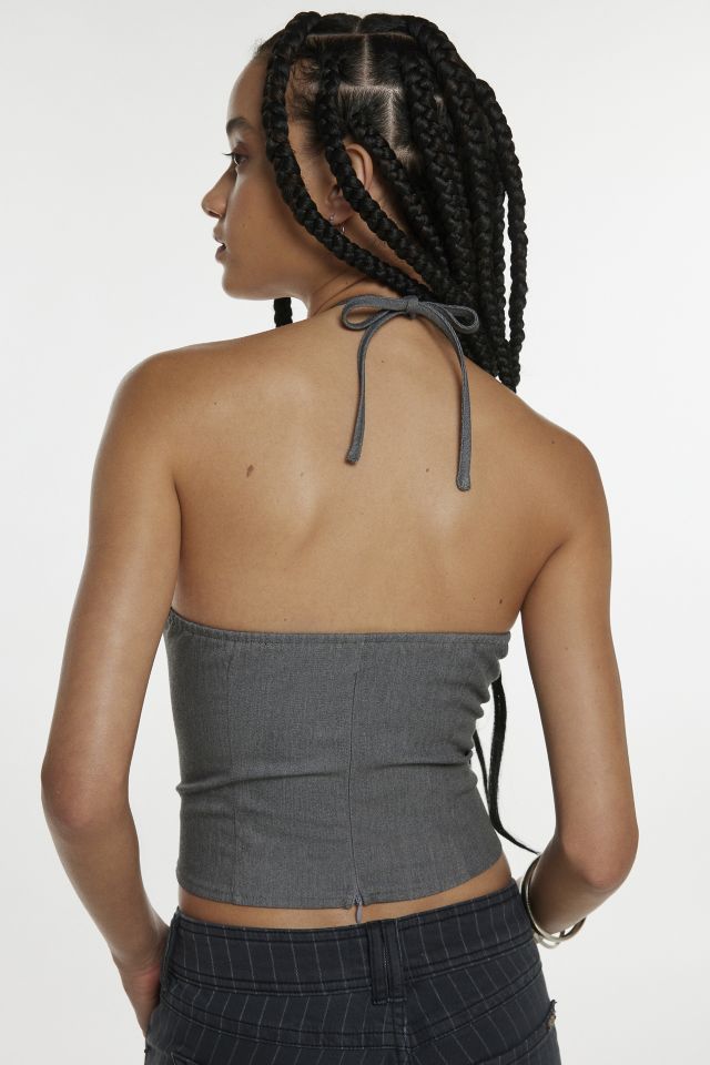 Motel Lakia Tailored Halter Top | Urban Outfitters