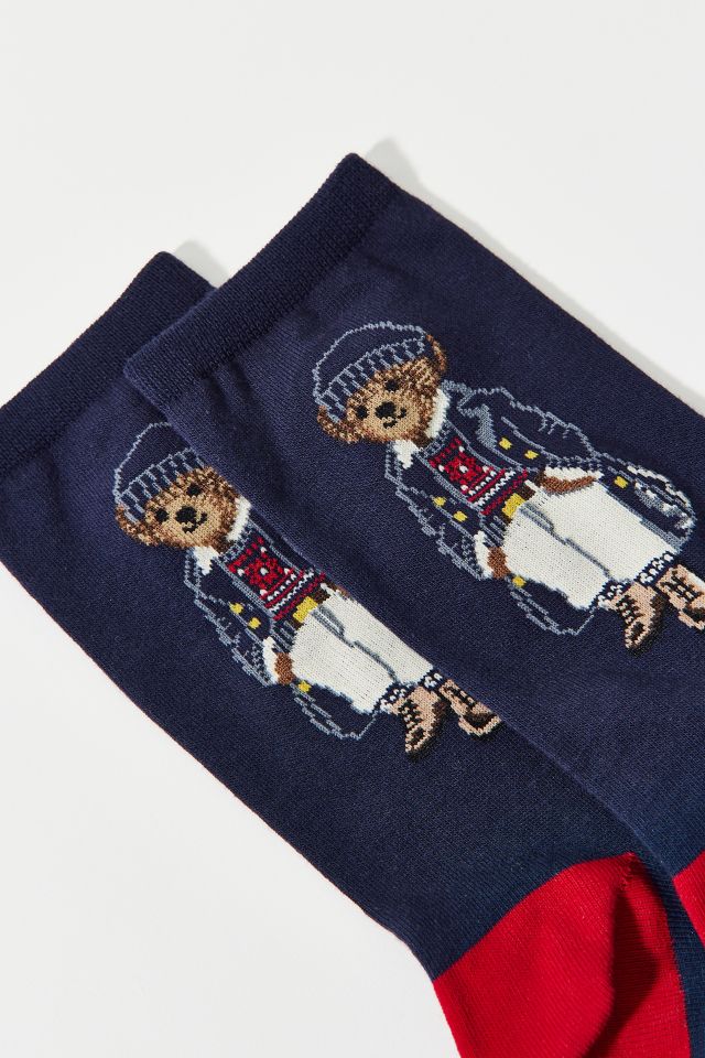 Polo Ralph Lauran Naval Bear Crew Sock #2