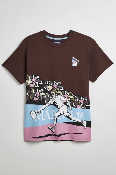 Shop Paterson Match Point Tee In Brown, Men's At Urban Outfitters