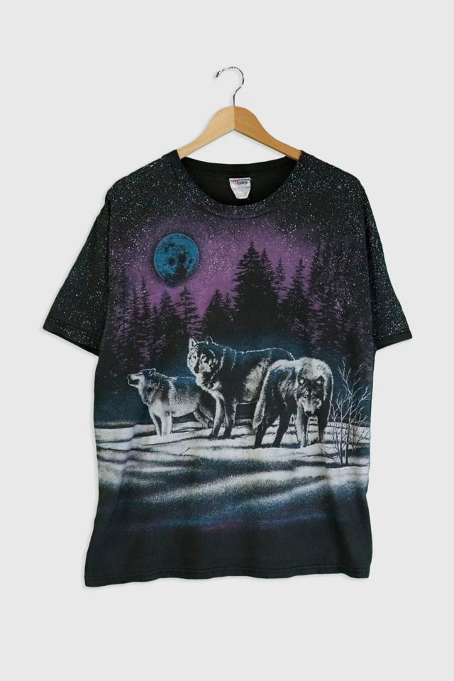 Cheapest Vintage Wolf Nature Shirt