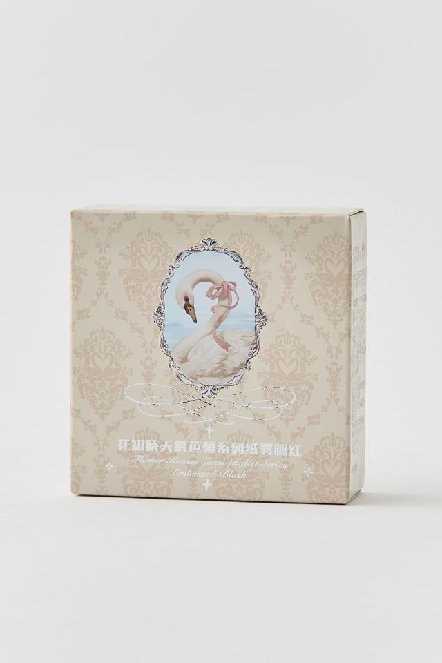 Flower Knows Swan Ballet Series Embossed Blush #2