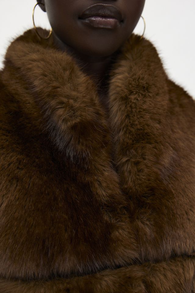 Apparis Sai Faux Fur Short Coat #3