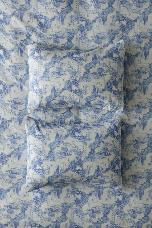 Tuscan Toile Sham Set #1